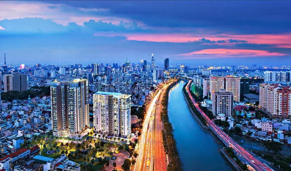 Lusso Suites - D1Mension & Zenity Residence, Sg'S Heart Ho Şi Min Exterior foto